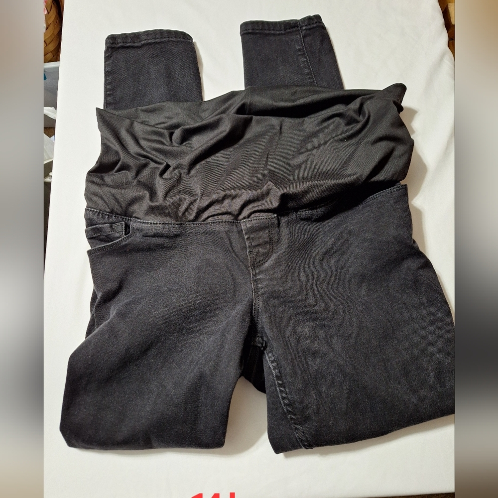 Old Navy Black Maternity Jeans
